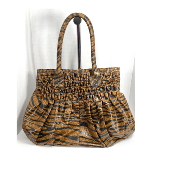 Carlos Santana Animal Print Hobo Bag - Picture 2 of 14